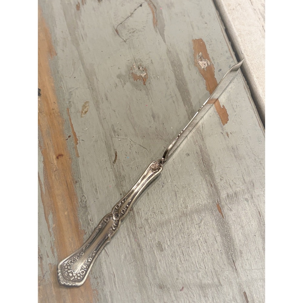 Antique Wm. Rogers "Primrose" Master Butter Knife 1906 Silverplate PAT APL'D FOR